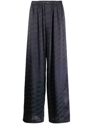 Balenciaga BB monogram pyjama trousers - Grey
