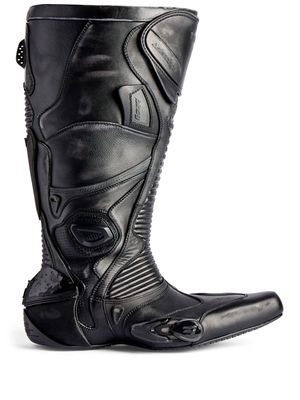 Balenciaga Biker Boot leather boots - Black
