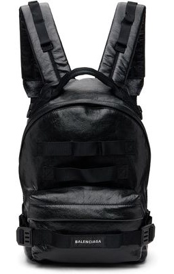 Balenciaga Black Army Backpack