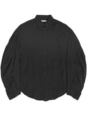 Balenciaga button-down long-sleeve shirt - Black