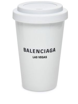 Balenciaga Cities Las Vegas coffee cup - White