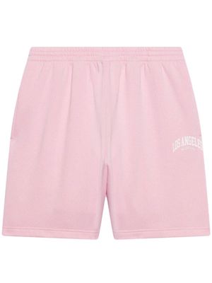 Balenciaga Cities Los Angeles track shorts - Pink