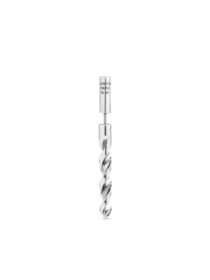 Balenciaga City Drill single earring - Silver