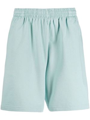 BALENCIAGA cotton track shorts - Green
