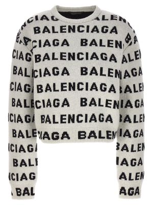 Balenciaga Crew-neck Wool Sweater