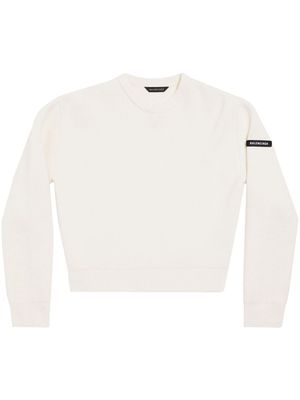 Balenciaga CREWNECK - White