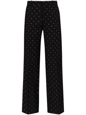 Balenciaga crystal-embellished trousers - Black