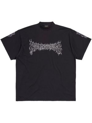 Balenciaga Darkwave cotton T-shirt - Black