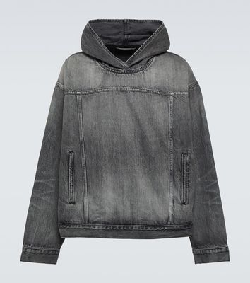 Balenciaga Denim pullover jacket