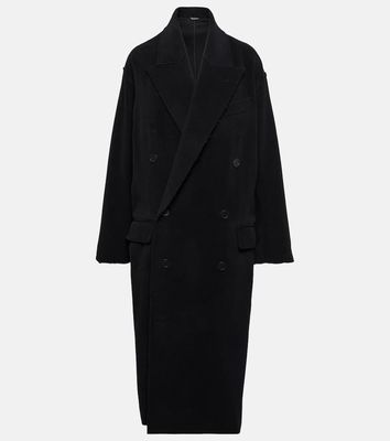 Balenciaga Double-breasted cashmere and wool coat