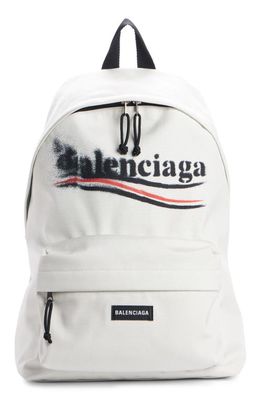 Balenciaga Explorer Backpack in Ecru 