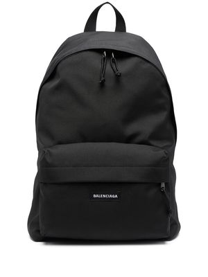 Balenciaga Explorer logo backpack - Black