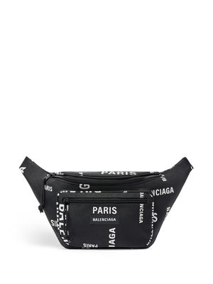 Balenciaga Explorer logo-print belt bag - Black