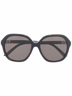 Balenciaga Eyewear BB butterfly-frame sunglasses - Black