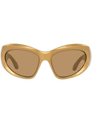 Balenciaga Eyewear BB0228S cat-eye sunglasses - Gold