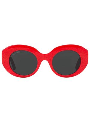 Balenciaga Eyewear BB0235S round-frame sunglasses - Red