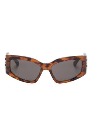 Balenciaga Eyewear Bossy cat-eye sunglasses - Brown