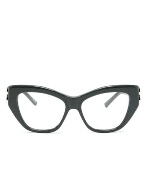 Balenciaga Eyewear butterfly-frame glasses - Green