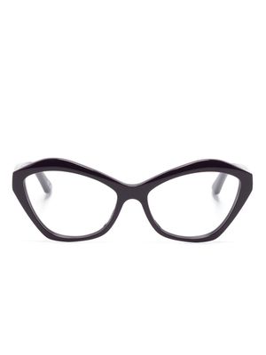 Balenciaga Eyewear cat-eye glasses - Purple