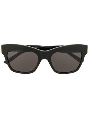 Balenciaga Eyewear Dynasty butterfly-frame sunglasses - 1000 BLACK