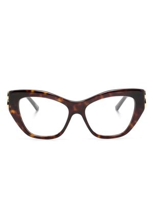 Balenciaga Eyewear Dynasty cat-eye glasses - Brown