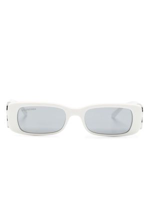 Balenciaga Eyewear Dysnasty rectangle-frame sunglasses - White