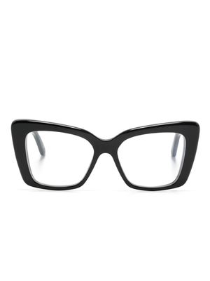 Balenciaga Eyewear Everyday butterfly-frame glasses - Black