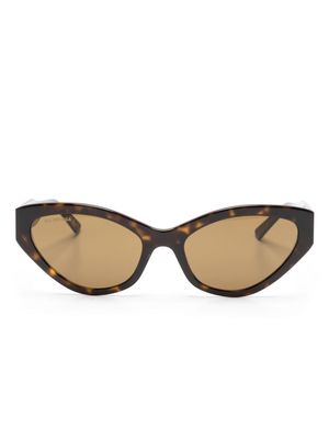 Balenciaga Eyewear GV Day cat-eye frame sunglasses - Brown