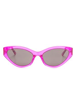 Balenciaga Eyewear GV Day cat-eye frame sunglasses - Pink