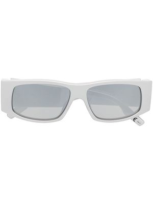 Balenciaga Eyewear LED square-frame sunglasses - Silver