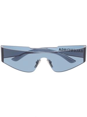 Balenciaga Eyewear Mono Rectangle sunglasses - Blue