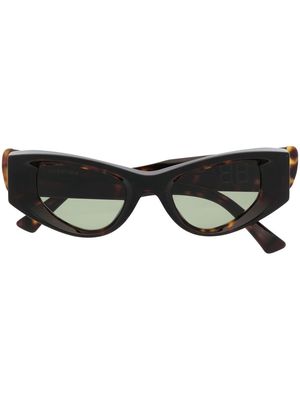 Balenciaga Eyewear Odeon cat-eye sunglasses - Brown