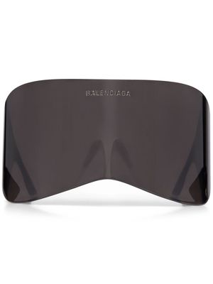 Balenciaga Eyewear shield-frame tinted sunglasses - Black