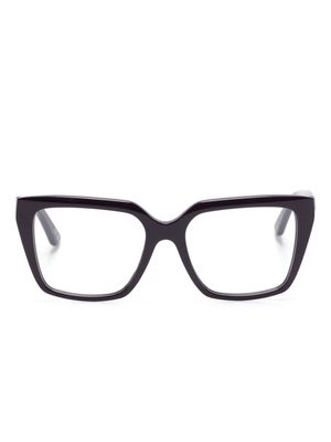 Balenciaga Eyewear square-frame glasses - Purple