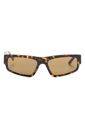 Balenciaga Eyewear tortoiseshell-effect square-frame sunglasses - Brown