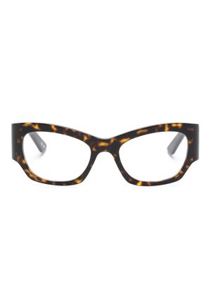 Balenciaga Eyewear tortoiseshell square-frame glasses - Brown