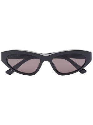 Balenciaga Eyewear Twist logo-print sunglasses - Black