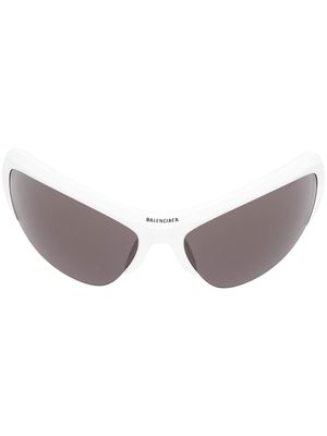 Balenciaga Eyewear Wire Cat tinted sunglasses - White