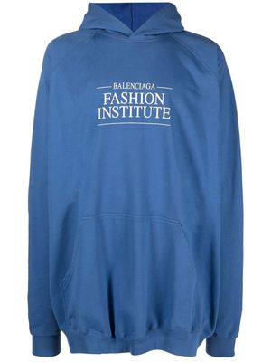 Balenciaga Fashion Institute hoodie - Blue