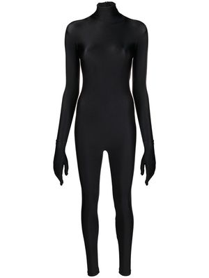 Balenciaga glove sleeve bodysuit - Black
