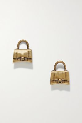 Balenciaga - Gold-tone Earrings - one size