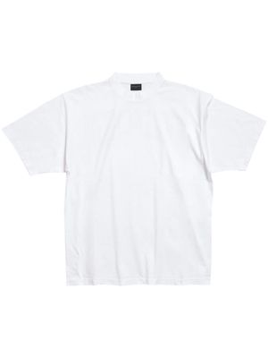 Balenciaga hand-drawn logo-print cotton T-shirt - White