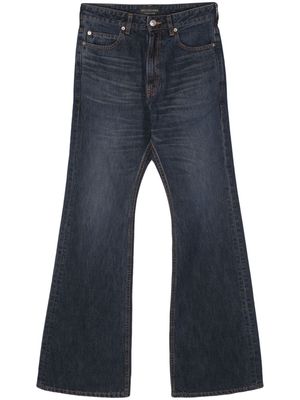 Balenciaga high-waisted bootcut jeans - Blue
