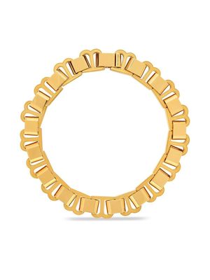 Balenciaga Hourglass choker necklace - Gold