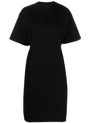 Balenciaga Hourglass cotton T-shirt dress - Black