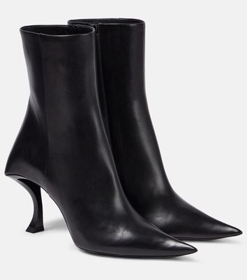 Balenciaga Hourglass leather ankle boots