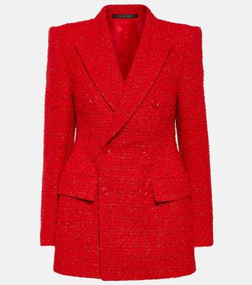 Balenciaga Hourglass tweed blazer