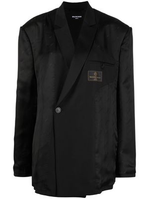 Balenciaga Inside Out blazer - Black