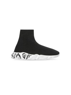 Balenciaga Kids Speed 2.0 sneakers - 1091 -BLACK/WHITE GRF BLAC