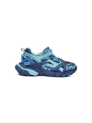 Balenciaga Kids Trach.2 lace-up sneakers - Blue